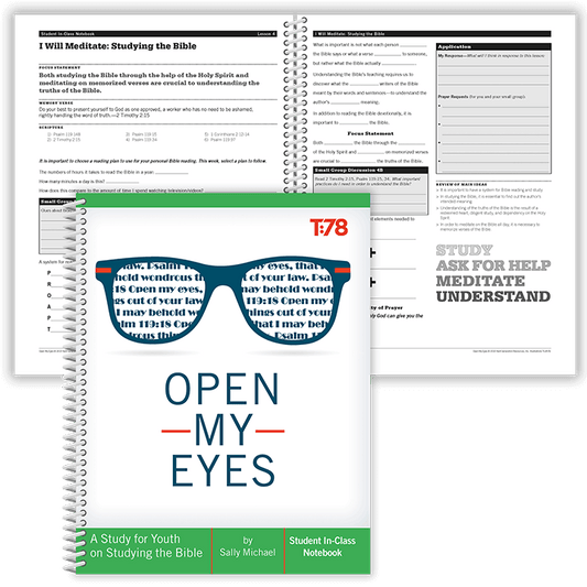 Open My Eyes: Student In-Class Notebook