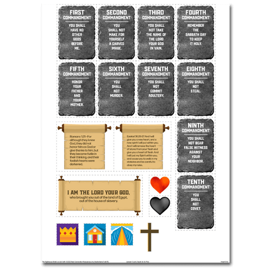 The Righteous Shall Live By Faith: Student Banner Kit (5-Pack)
