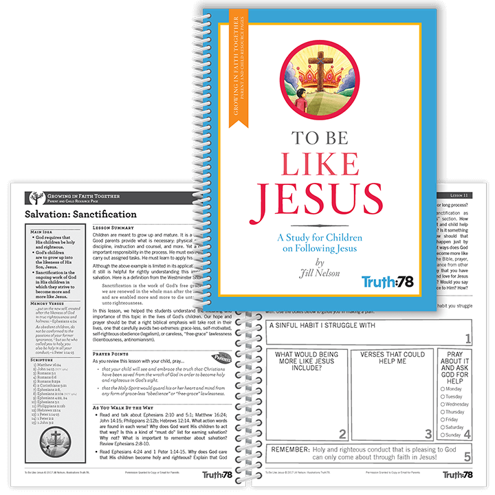 To Be Like Jesus: Growing in Faith Together Booklet (Parent Pages)