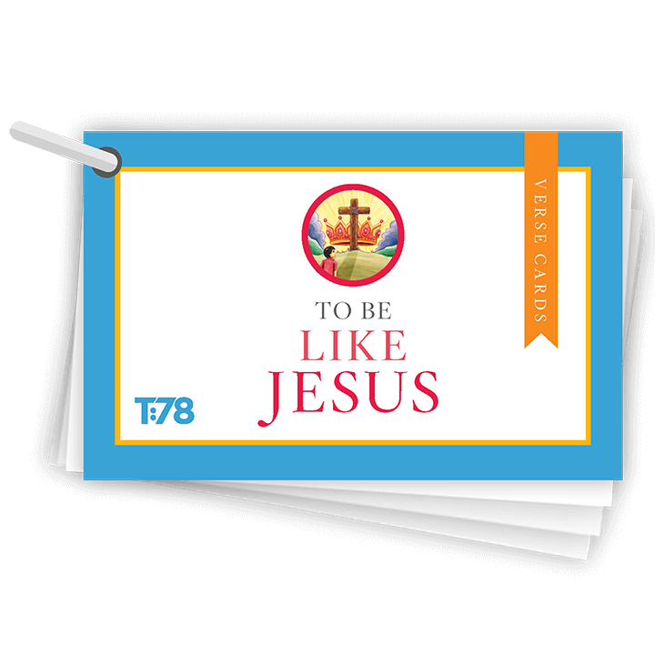 To Be Like Jesus: Verse Cards