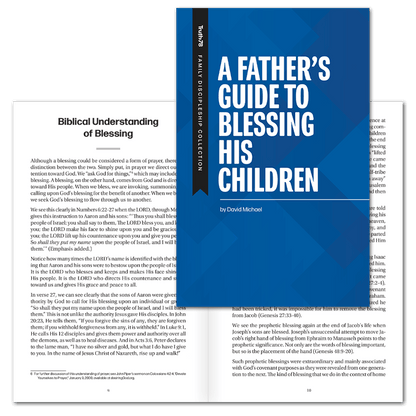 A Father's Guide to Blessing His Children