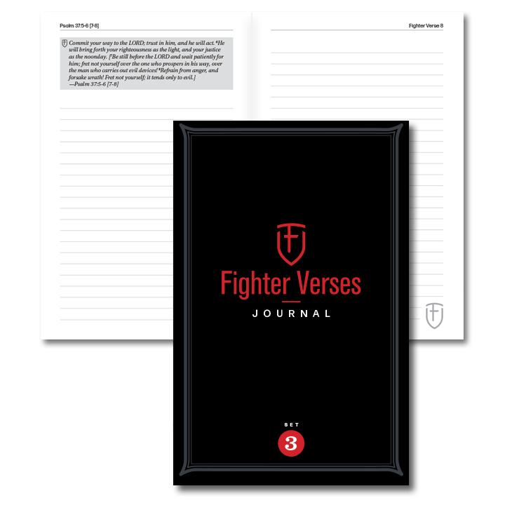 The Fighter Verses Journal: Set Three [Book]