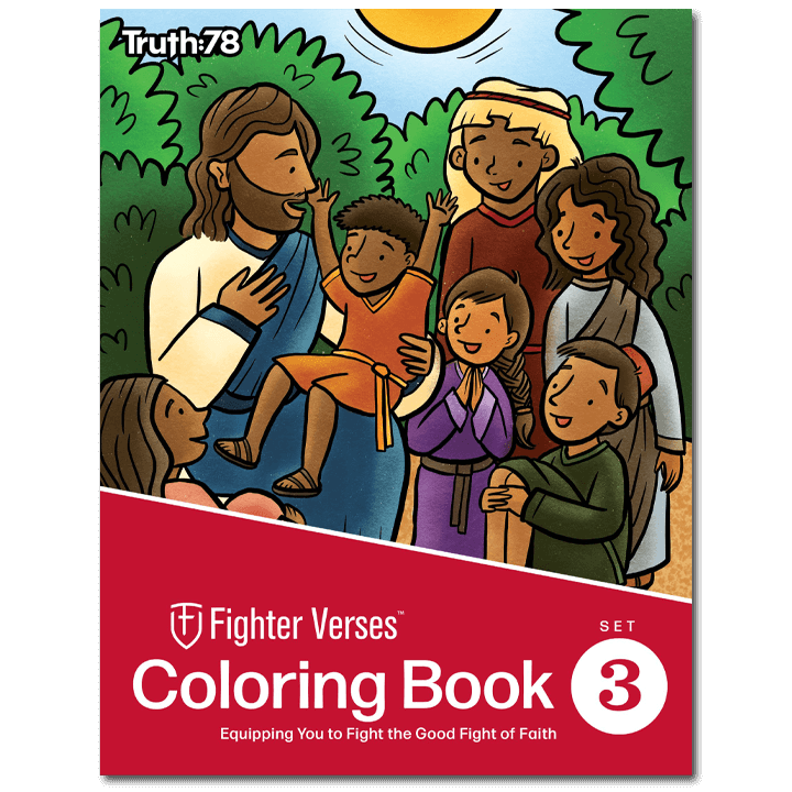 The Fighter Verses Coloring Book: Set 3