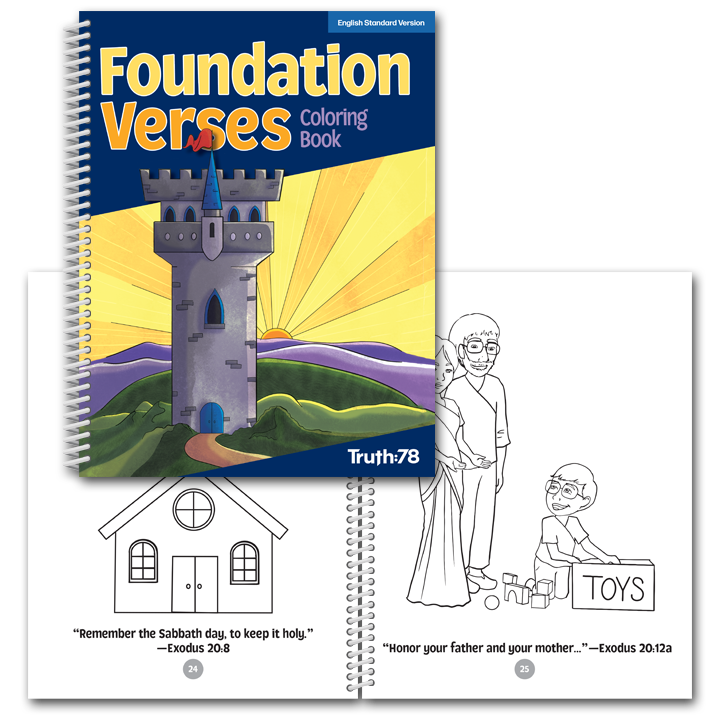 Foundation Verses: Coloring Book