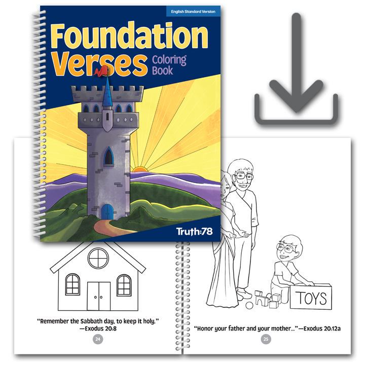 Foundation Verses: Coloring Book