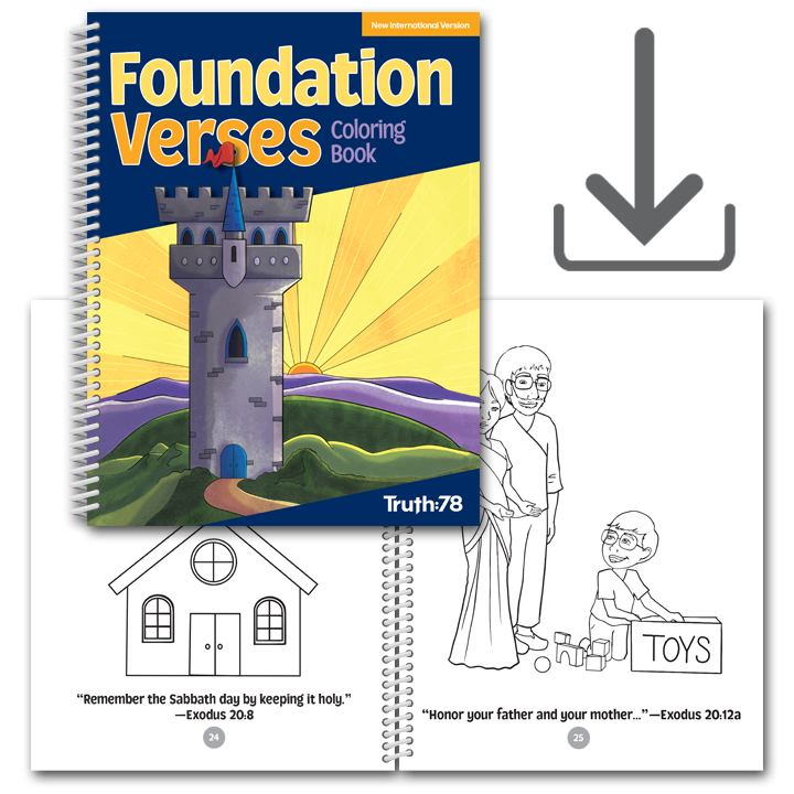 Foundation Verses: Coloring Book