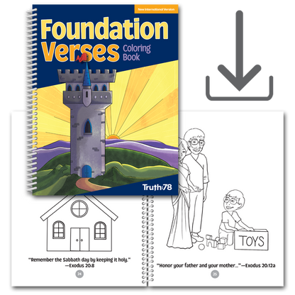 Foundation Verses: Coloring Book