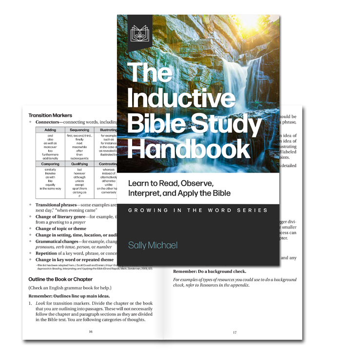 The Inductive Bible Study Handbook
