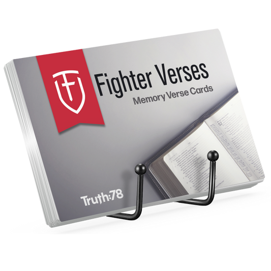 Fighter Verses Bible Memory Cards