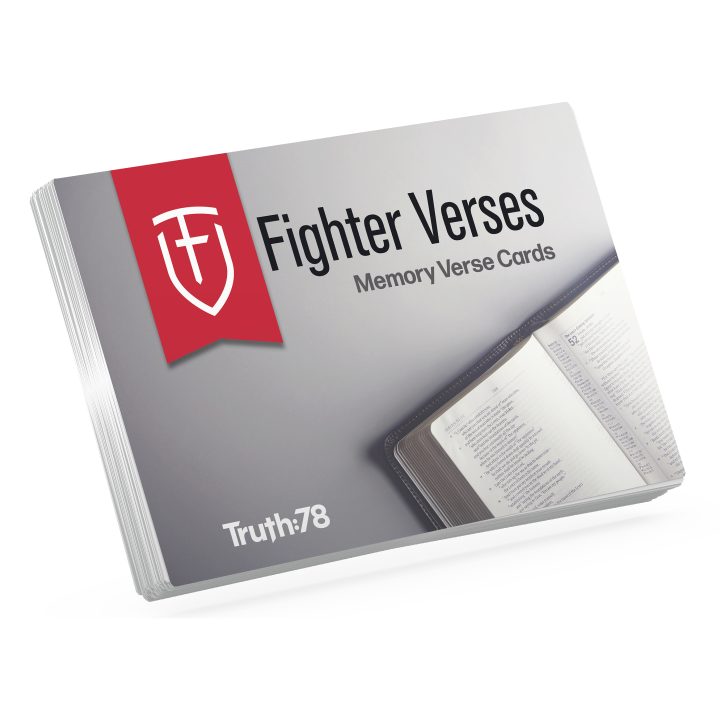 Fighter Verses Bible Memory Cards