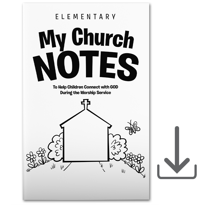 My Church Notes: Elementary (25-Pack) - Electronic